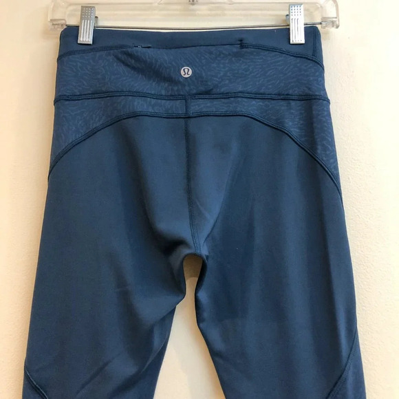 Lululemon Cold Pacer High-Rise Tight 28" Teal High Waist Leggings Women's 4 - Picture 7 of 11